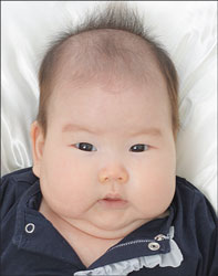 乳幼児　パスポート写真
